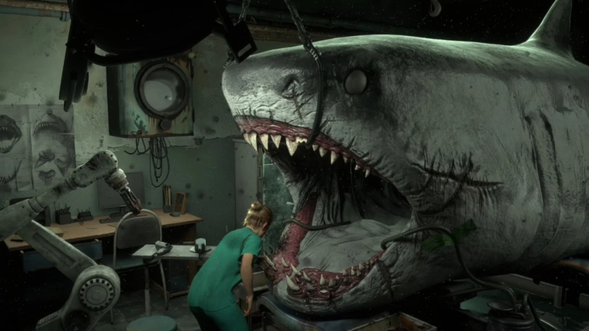 «Челюсти», «Пила » и стоматология — игроки пришли в восторг от хоррора Shark Dentist