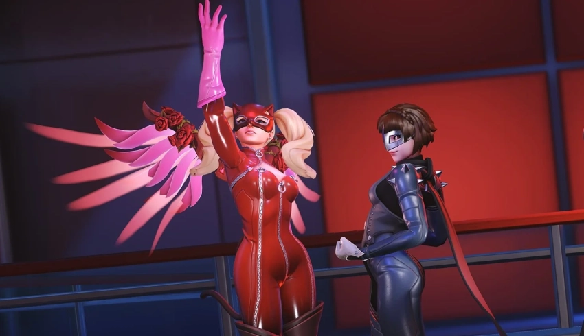 Blizzard показала облики для героев Overwatch 2 из коллаборации с Persona 5