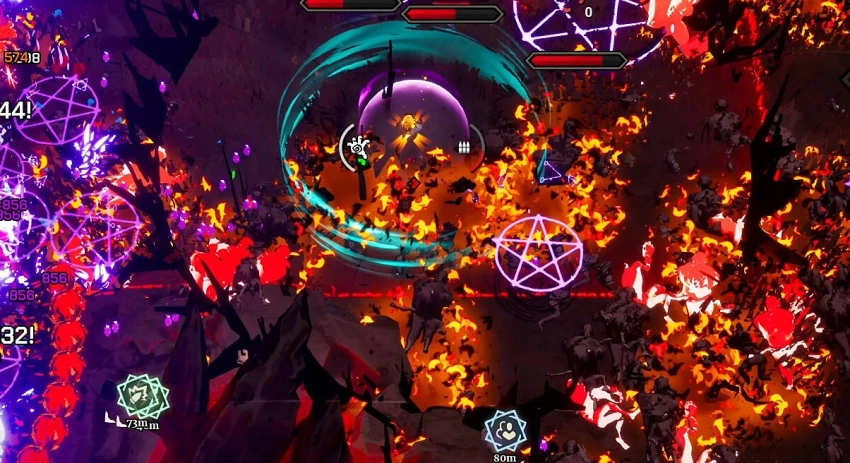 Рогалик Grind Survivors в духе Vampire Survivors получил цветастый геймплейный трейлер