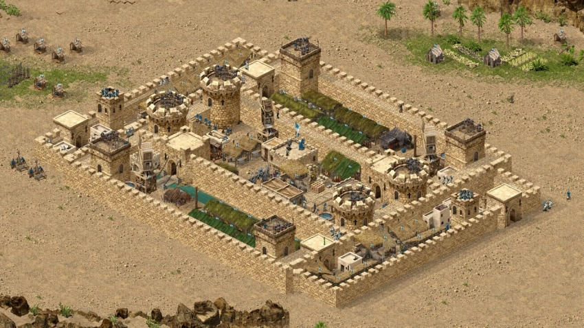 Ролик по Stronghold Crusader: Definitive Edition показал создание пользовательских миссий